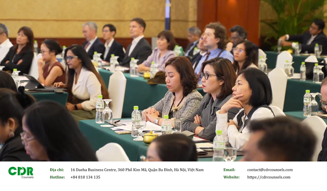 Luật sư CDR Counsels tham dự hội thảo trọng tài xây dựng quốc tế TP.HCM 2025 (HICAC 2025)